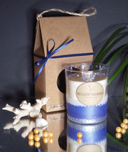 Charger l'image dans la galerie, Bougie décorative - blue and grey